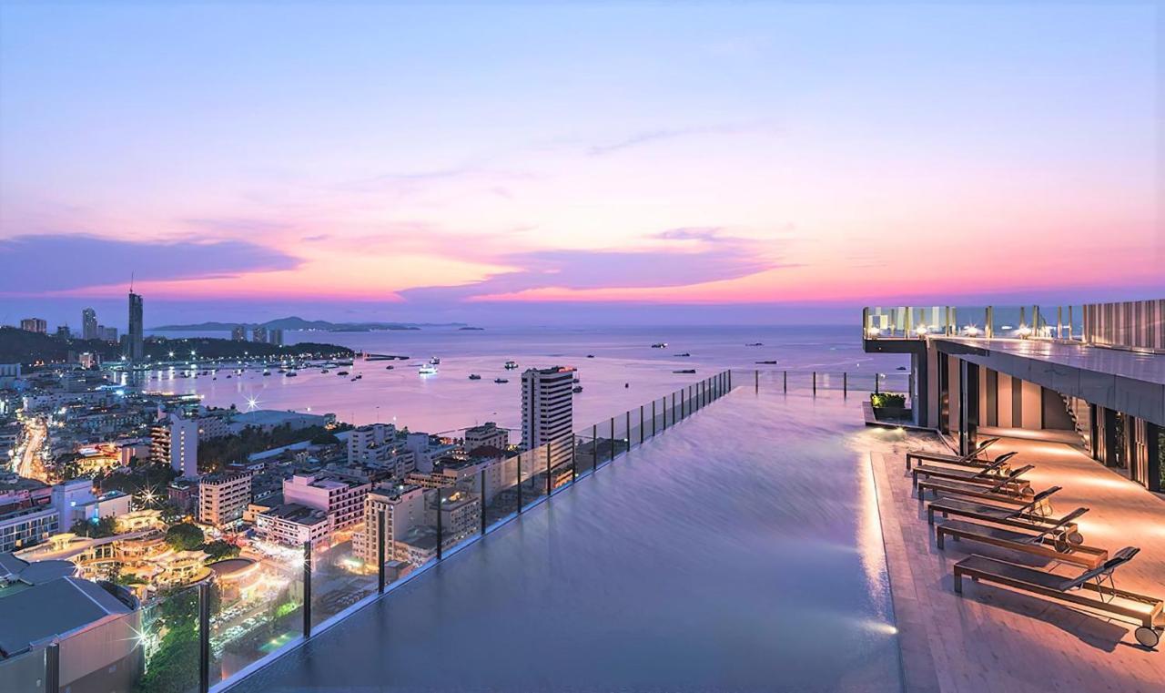 Great Location With Infinity Pool -Central Pattaya Exterior photo